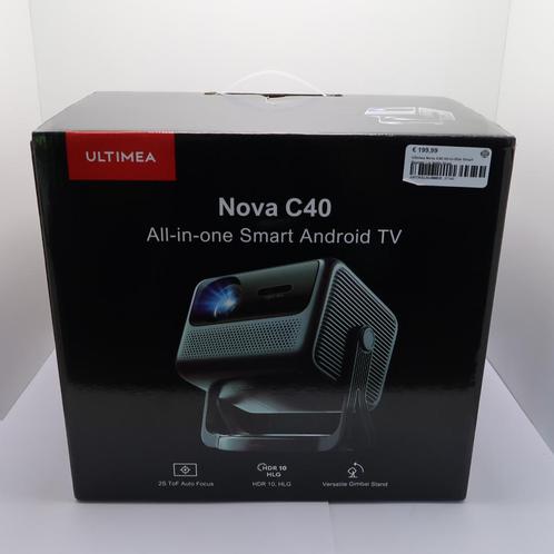 Ultimea Nova C40 All-in-One Smart Beamer | in Nette Staat, Audio, Tv en Foto, Beamers, Zo goed als nieuw