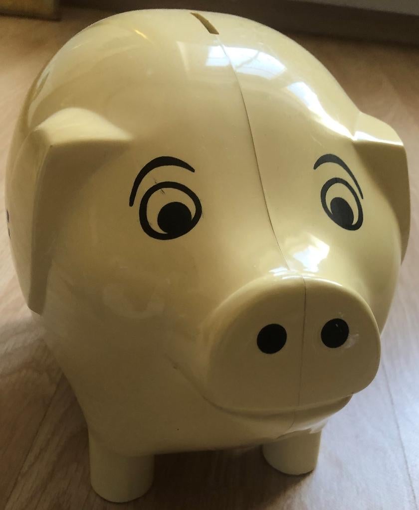 SPAARPOT - ONG. 20 X 29 CM - GROOT FORMAAT, Verzamelen, Ophalen of Verzenden, Zo goed als nieuw