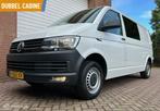 Volkswagen Transporter 2.0 TDI L2H1 75kw Comfortline Dubbel, Origineel Nederlands, Te koop, 1977 kg, 6 stoelen