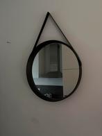 Ronde spiegel met koord, Ophalen, Minder dan 50 cm, Rond, Zo goed als nieuw