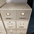 Industriële stalen ladekast kaartenbak  6 laadjes div.grijs, Huis en Inrichting, Ophalen of Verzenden, 25 tot 50 cm, Minder dan 100 cm