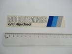 sticker oud Rob SLOTEMAKERS antislipschool bmw auto oldtimer, Ophalen of Verzenden, Zo goed als nieuw, Bedrijf of Vereniging