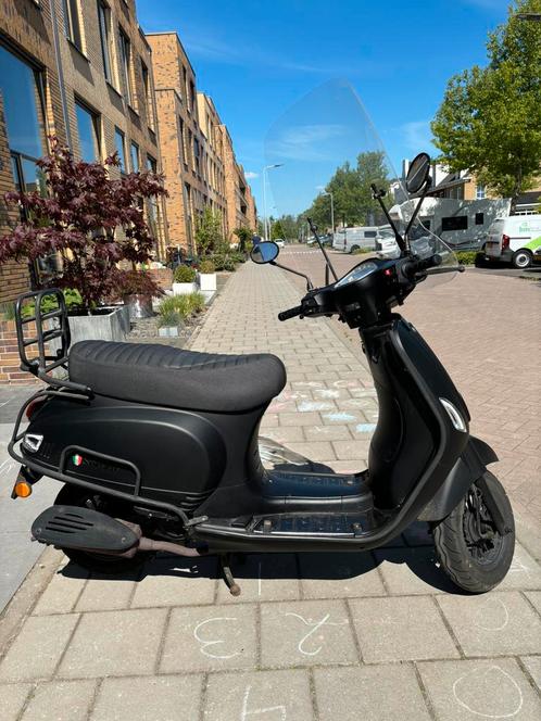 Senzo Rivalux matzwart 2020, Fietsen en Brommers, Snorfietsen en Snorscooters, Gebruikt, Overige merken, Ophalen