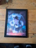 3d schilderij slang, Huis en Inrichting, Ophalen of Verzenden, Minder dan 50 cm, Schilderij, Minder dan 50 cm