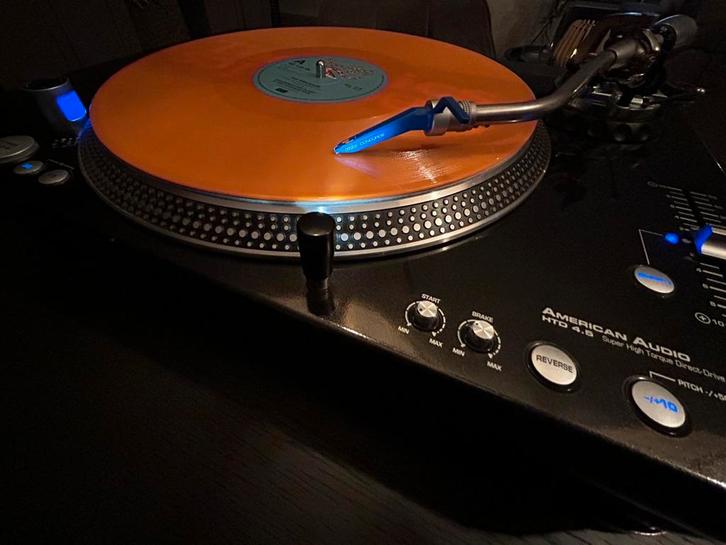 Platenspeler direct drive + Audio Technica AT-3600L, Audio, Tv en Foto, Platenspelers, Zo goed als nieuw, Platenspeler, Overige merken