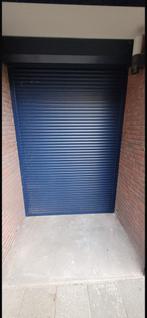 Elektrisch blauw rolluik met afstandsbediening, Ophalen, Gebruikt, Overige kleuren, 200 cm of meer