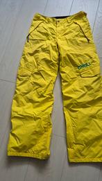 O'Neill Gele Ski Broek maat 176, Ophalen of Verzenden, Gedragen, O'Neill, Broek