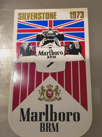 Marlboro BRM F1 Sticker - Engeland 1973 beschikbaar voor biedingen