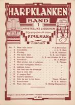 F.Pijlman - HARPKLANKEN - BAND 1, Muziek en Instrumenten, Bladmuziek, Ophalen of Verzenden, Gebruikt, Artiest of Componist, Klassiek