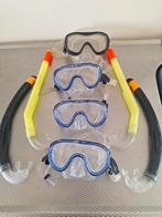 Kinder Snorkelset - 4 Brillen, 4 Snorkels, Ophalen of Verzenden, Gebruikt, Duikbril of Snorkel
