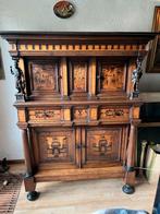 Neo Renaissance Kast, 19e Eeuw, Eikenhout, Antiek en Kunst, Ophalen