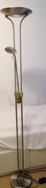 LED Vloerlamp Mexlite Biron met dimmer, Huis en Inrichting, Lampen | Vloerlampen, Ophalen, Zo goed als nieuw, Metaal, 150 tot 200 cm