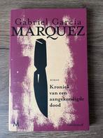 Gabriel García Márquez - Kroniek van een aangekondigde dood, Boeken, Ophalen of Verzenden, Zo goed als nieuw, Gabriel García Márquez