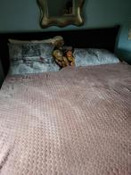 Elektrisch verstelbaar boxspring met matras en topmatras, Huis en Inrichting, Ophalen, Zwart, Tweepersoons, Zo goed als nieuw