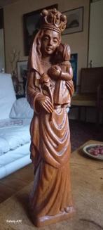 Mariabeeld eiken ., Antiek en Kunst, Antiek | Religie, Ophalen of Verzenden