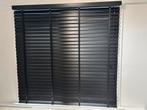 Zwarte Houten Jaloezie met Ladderband 63MM, Ophalen, Zo goed als nieuw