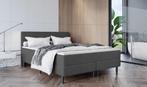 OP=OP Boxspring Basic 160 x 200 Antraciet - Groot matras, Verzenden, 200 cm, 160 cm, Nieuw