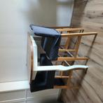 Hoge eettafel met 4 stoelen., Ophalen, Gebruikt, 100 tot 150 cm, 50 tot 100 cm