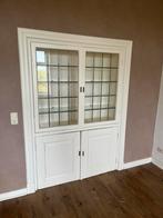 Glas in lood kastdeuren, Ophalen, Gebruikt, Minder dan 80 cm, Binnendeur