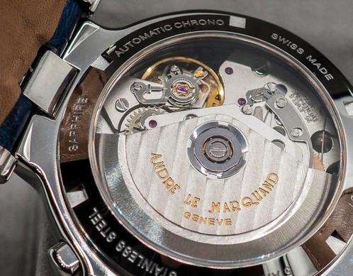 Andre leMarquand Chronograaf Full Calendar Moonphase, Sieraden, Tassen en Uiterlijk, Horloges | Heren, Nieuw, Polshorloge, Overige merken