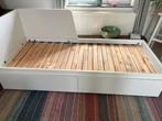 ikea flekke uitschuifbed/ bank, Huis en Inrichting, Gebruikt, Eenpersoons, Wit, Ophalen of Verzenden