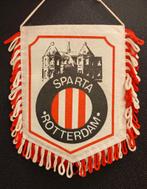 Sparta Rotterdam 1980s prachtig vintage voetbal vaantje, Ophalen of Verzenden, Zo goed als nieuw, Buitenlandse clubs, Vaantje of Sjaal