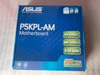 ASUS P5KPL-AM Moederbord + Intel Pentium + RAM + Doos & I/O, Zo goed als nieuw, Intel, Socket 775, Ophalen of Verzenden