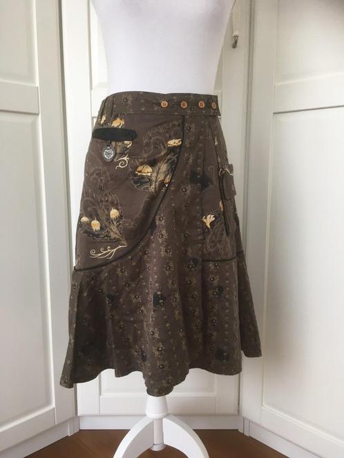 Diesel olijfgroen omslag mini rokje rok, maat 28 XXS (tot M), Kleding | Dames, Rokken, Gedragen, Maat 34 (XS) of kleiner, Groen