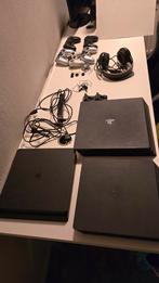 3 x ps4 2 goed 1 traag, Spelcomputers en Games, Spelcomputers | Sony PlayStation 4, Ophalen of Verzenden, Zo goed als nieuw, Met 1 controller