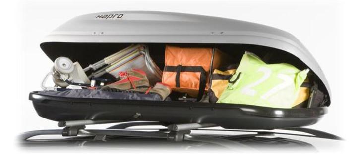 Dakkoffer huren in Brabant? Hapro Carver 5.5 (400 liter), Auto diversen, Dakkoffers, Zo goed als nieuw, Ophalen