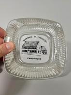 Vintage glazen asbak Afspanning St Christoffel Zandhoven, Ophalen of Verzenden, Zo goed als nieuw, H, H