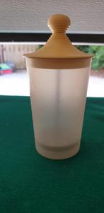 opschuimer douwe egberts kunststof, beige,, Ophalen of Verzenden, 'T Olde Gre-j, Info@toldegrej.nl, Endepoelstraat 20f Didam