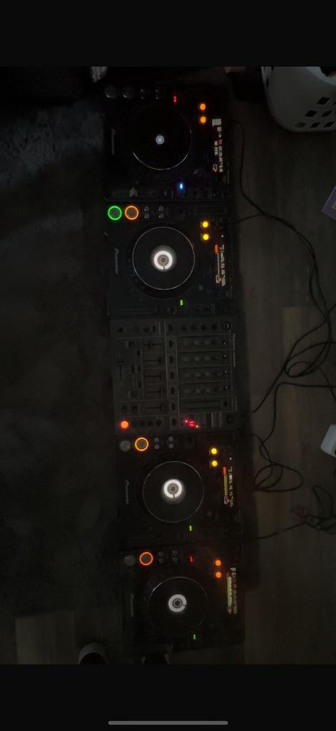 Cdj 1000 mk2/mk3 + djm 600, Muziek en Instrumenten, Dj-sets en Draaitafels, Gebruikt, Dj-set, Pioneer, Ophalen of Verzenden