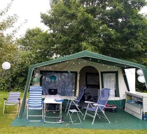 Vouwwagen Roadmaster Family S met luifel met zijflappen, Caravans en Kamperen, Vouwwagens, meer dan 6, Ophalen