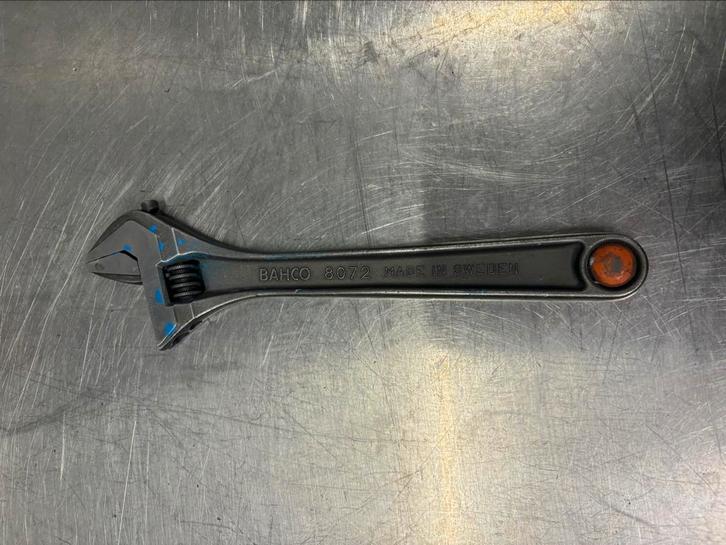 Bahco 8072 verstelbare moersleutel, Doe-het-zelf en Verbouw, Gereedschap | Handgereedschap, Gebruikt, Ophalen of Verzenden