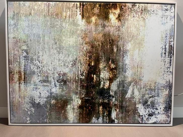 Abstract schilderij op canvas, Antiek en Kunst, Kunst | Schilderijen | Abstract, Ophalen