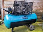 Huvema 100-260 compressor – 100L – 230V, Ophalen, Gebruikt, 200 tot 400 liter/min, Mobiel