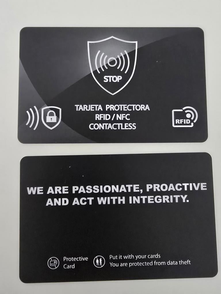 RFID / NFC Bescherming tegen draadloze betalingsfraude, Hobby en Vrije tijd, Elektronica-componenten, Ophalen of Verzenden