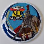 Patch Luchtmacht Griekenland 347th Squadron F-16 TLP Spain, Verzenden, Zo goed als nieuw, Patch, Badge of Embleem
