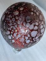 Twee zware glazen ballen kerst, Diversen, Kerst, Ophalen of Verzenden, Gebruikt