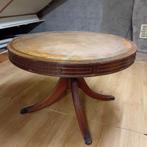 Antieke biedermeier salontafel met blad van leer, Antiek en Kunst, Antiek | Meubels | Tafels, Ophalen