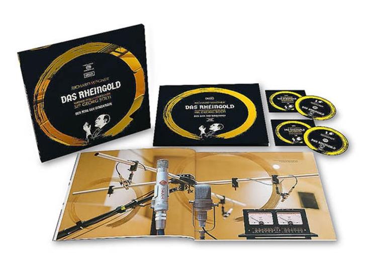 Wagner - Ring des Nibelungen Solti 14 SACD Deluxe Set, Cd's en Dvd's, Cd's | Klassiek, Zo goed als nieuw, Opera of Operette, Romantiek