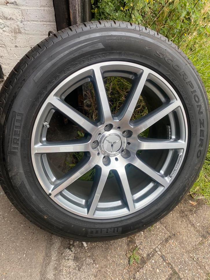 Als NIEUW! Origineel AMG mercedes 20inch G-klasse W463, Auto-onderdelen, Banden en Velgen, Zomerbanden, Ophalen