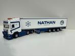 WSI SCANIA  R HIGHLINE I CR 20H 6X2  = REEFER TRAILER NATHAN, Hobby en Vrije tijd, Modelauto's | 1:50, Ophalen of Verzenden, Nieuw