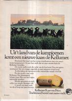 Retro reclame 1982 Frico Kollumer kaas Friesland zuivel koe, Overige typen, Ophalen of Verzenden