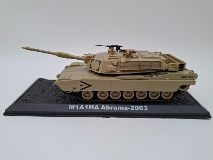 Deagostini M1 Abrams, Hobby en Vrije tijd, Modelbouw | Auto's en Voertuigen, Nieuw, Tank, 1:50 of kleiner, Overige merken, Verzenden