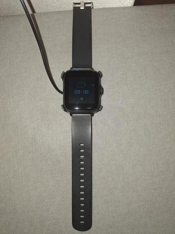 Denver Smartwatch - Zonder Oplaadblok, Sieraden, Tassen en Uiterlijk, Smartwatches, Gebruikt, Zwart, Afstand, Calorieverbanding