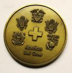 **  American Red Cross Armed Forces Coin **  BRONS  **, Verzenden, Brons, Buitenland