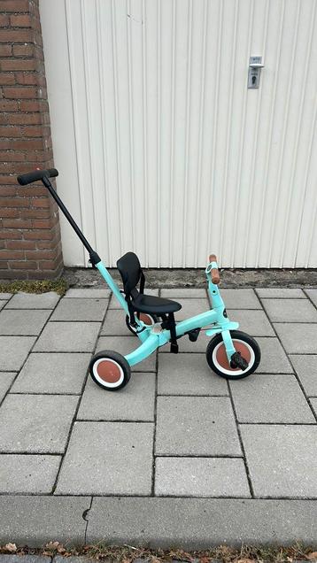 5 in 1 fiets mintgroen beschikbaar voor biedingen