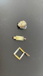 Art deco hangers en ring, Ophalen of Verzenden, Zilver